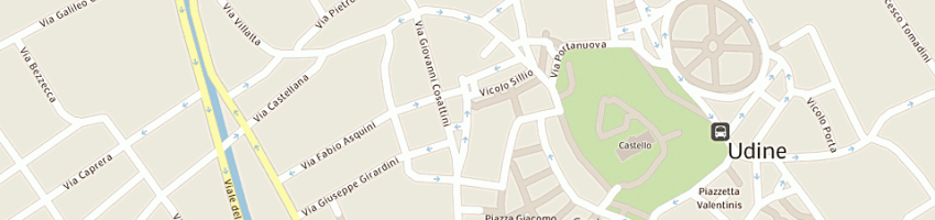 Mappa della impresa sferrella giulio a UDINE
