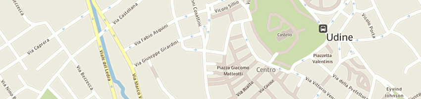 Mappa della impresa zingarelli ennio a UDINE