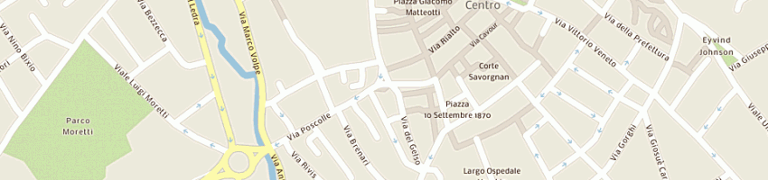 Mappa della impresa studio zani snc di zani renato e c a UDINE
