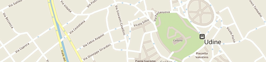 Mappa della impresa abit'udine immobiliare srl a UDINE