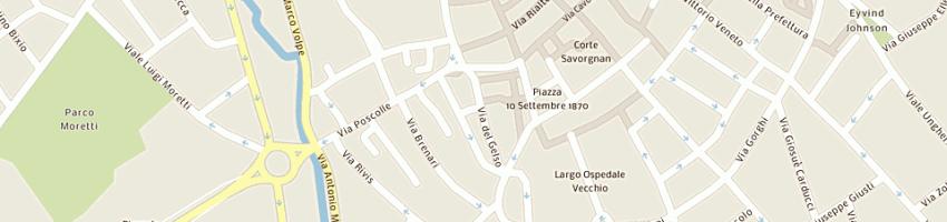 Mappa della impresa gentile giulio a UDINE