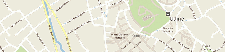 Mappa della impresa finati e petrin a UDINE