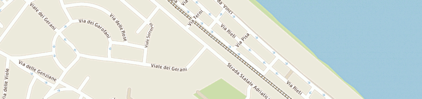 Mappa della impresa centro servizi per il volontariato a v m a SENIGALLIA