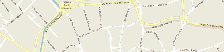 Mappa della impresa di bez valeria a UDINE