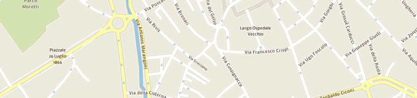 Mappa della impresa zuccolo (snc) a UDINE