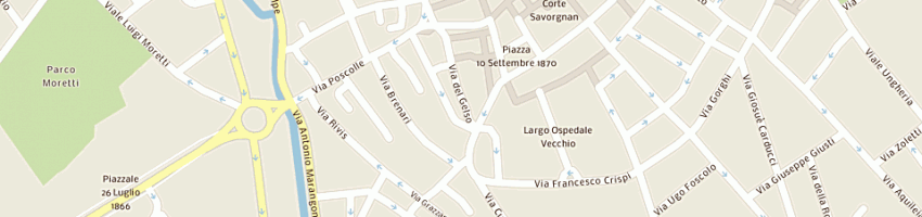 Mappa della impresa bertossi sergio a UDINE