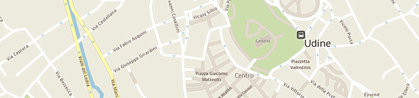 Mappa della impresa mariani bernardina a UDINE