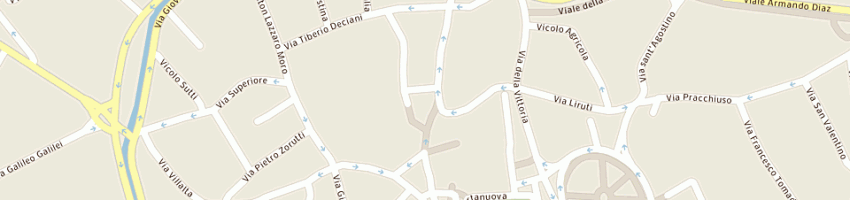 Mappa della impresa nodari lodovico a UDINE