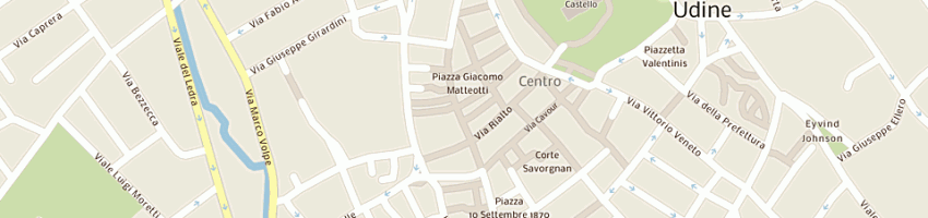 Mappa della impresa grosmi caffe' di francescut ennio e angelo snc a UDINE