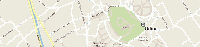 Mappa della impresa barducci elisabetta a UDINE