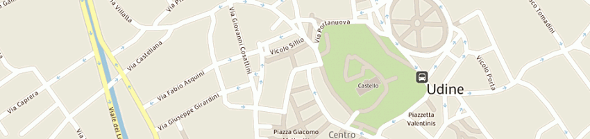 Mappa della impresa paolo di udine snc di de biaggio pierpaolo e c a UDINE