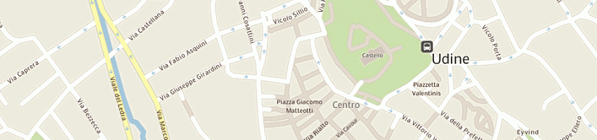 Mappa della impresa trangoni angela di chizzo geom renato a UDINE