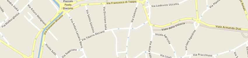 Mappa della impresa friulcasa di luca scuderi e c sas a UDINE
