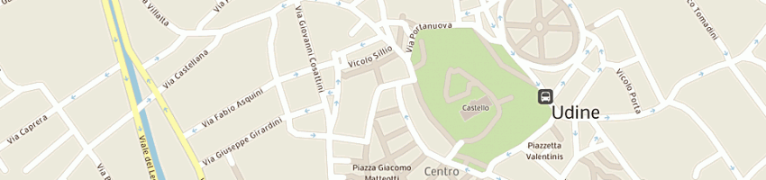 Mappa della impresa copetti antiquari di copetti giorgio a UDINE