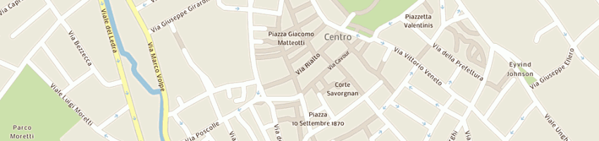 Mappa della impresa nitta gioielli srl a UDINE
