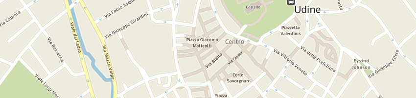 Mappa della impresa p e p di pez adriano e plozzer grazia snc a UDINE