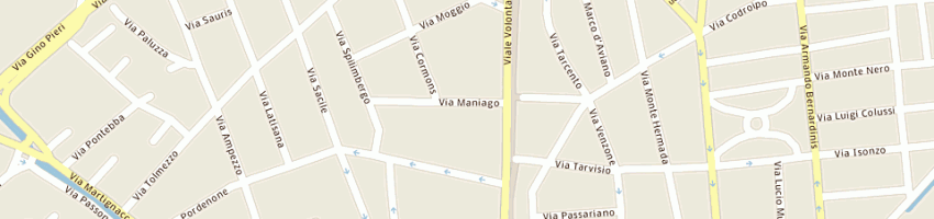 Mappa della impresa vitale sossio a UDINE