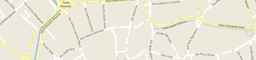 Mappa della impresa torossian emanuele a UDINE