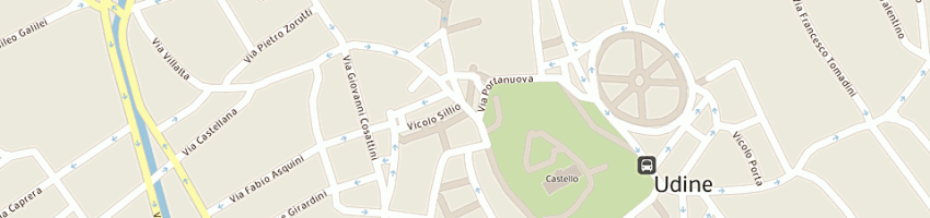 Mappa della impresa carnevaletti marco a UDINE