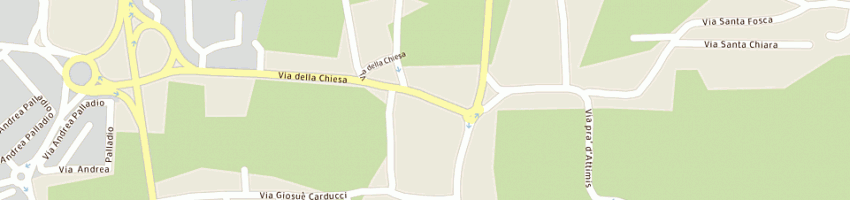 Mappa della impresa trattoria al grop a TAVAGNACCO