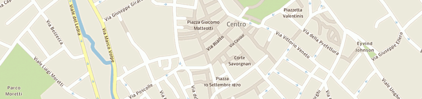 Mappa della impresa profumeria barbetti di turus isabella e c(sas) a UDINE
