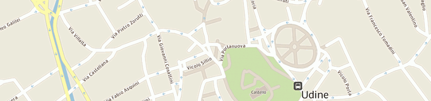 Mappa della impresa architetti cigalotto e santoro associati a UDINE