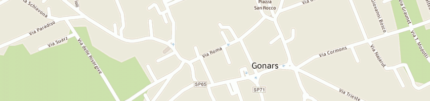 Mappa della impresa franz gianni a GONARS