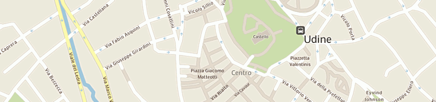 Mappa della impresa michelutti sandro a UDINE
