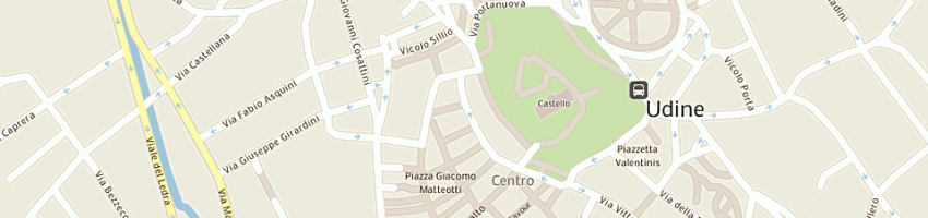 Mappa della impresa calzature bata - compar (spa) a UDINE