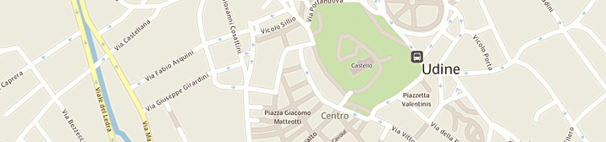 Mappa della impresa farmacia alla salute del dr cadamuro a UDINE