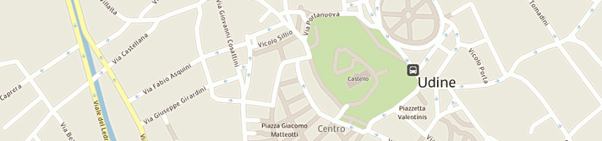 Mappa della impresa cianci gabriele a UDINE