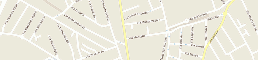 Mappa della impresa vp distribuzione di vincenzo perisutti a UDINE