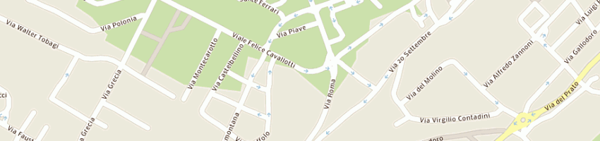 Mappa della impresa berti giuseppe a JESI