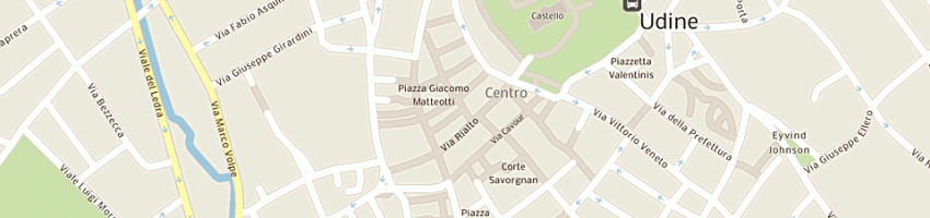 Mappa della impresa boutique prevedello (srl) a UDINE