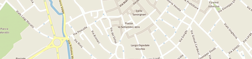 Mappa della impresa gasparini pietro a UDINE