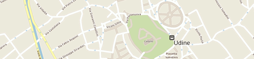 Mappa della impresa 3i - trieste (srl) a UDINE
