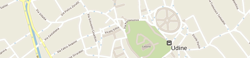 Mappa della impresa exe spa a UDINE