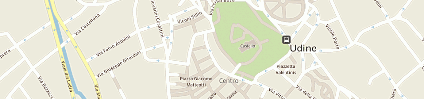 Mappa della impresa al principe srl a UDINE