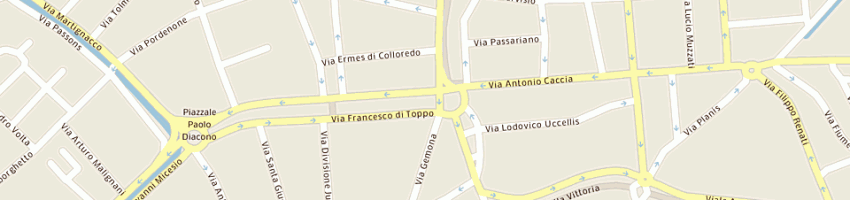 Mappa della impresa stella giulia a UDINE