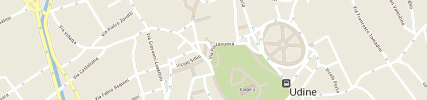 Mappa della impresa proposta filati di boldrini tosca e c sas a UDINE