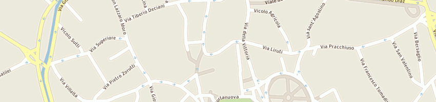 Mappa della impresa botto luciano a UDINE