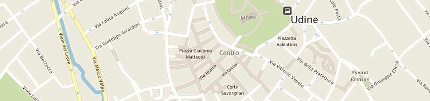 Mappa della impresa ahmodo di zamparo a e moscetti p snc a UDINE