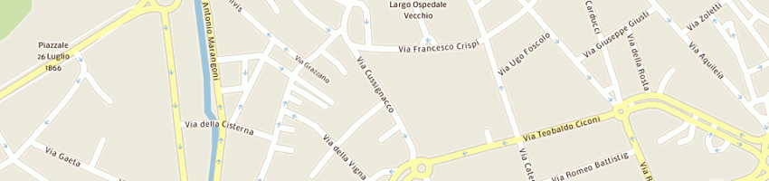 Mappa della impresa totobar snc di nigro giuseppe e c a UDINE
