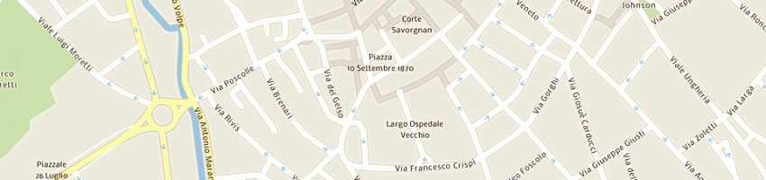 Mappa della impresa petiziol avv roberto a UDINE