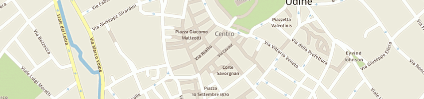 Mappa della impresa reborati giuseppe a UDINE