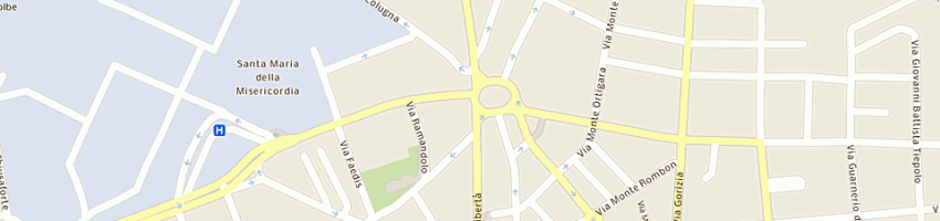 Mappa della impresa gammatel di lodolo paolo a UDINE
