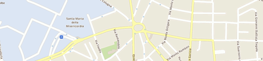 Mappa della impresa studio tecnico associato dieffeti a UDINE