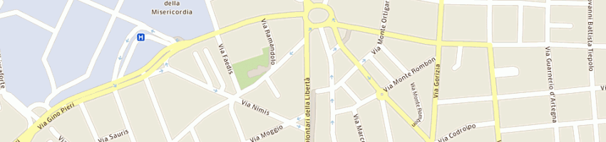 Mappa della impresa braida lidia a UDINE