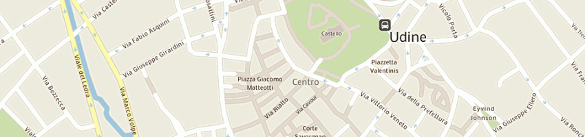 Mappa della impresa fratelli pallini maurizio e stefano sas a UDINE