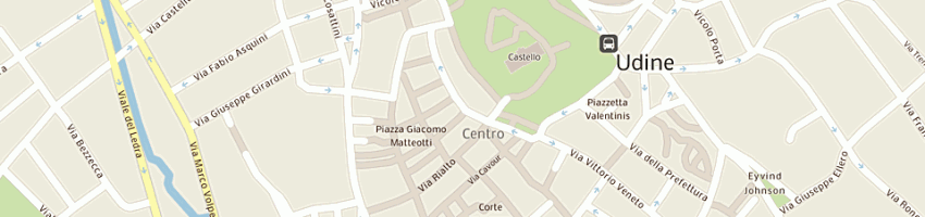 Mappa della impresa al duca d'aosta (spa) a UDINE